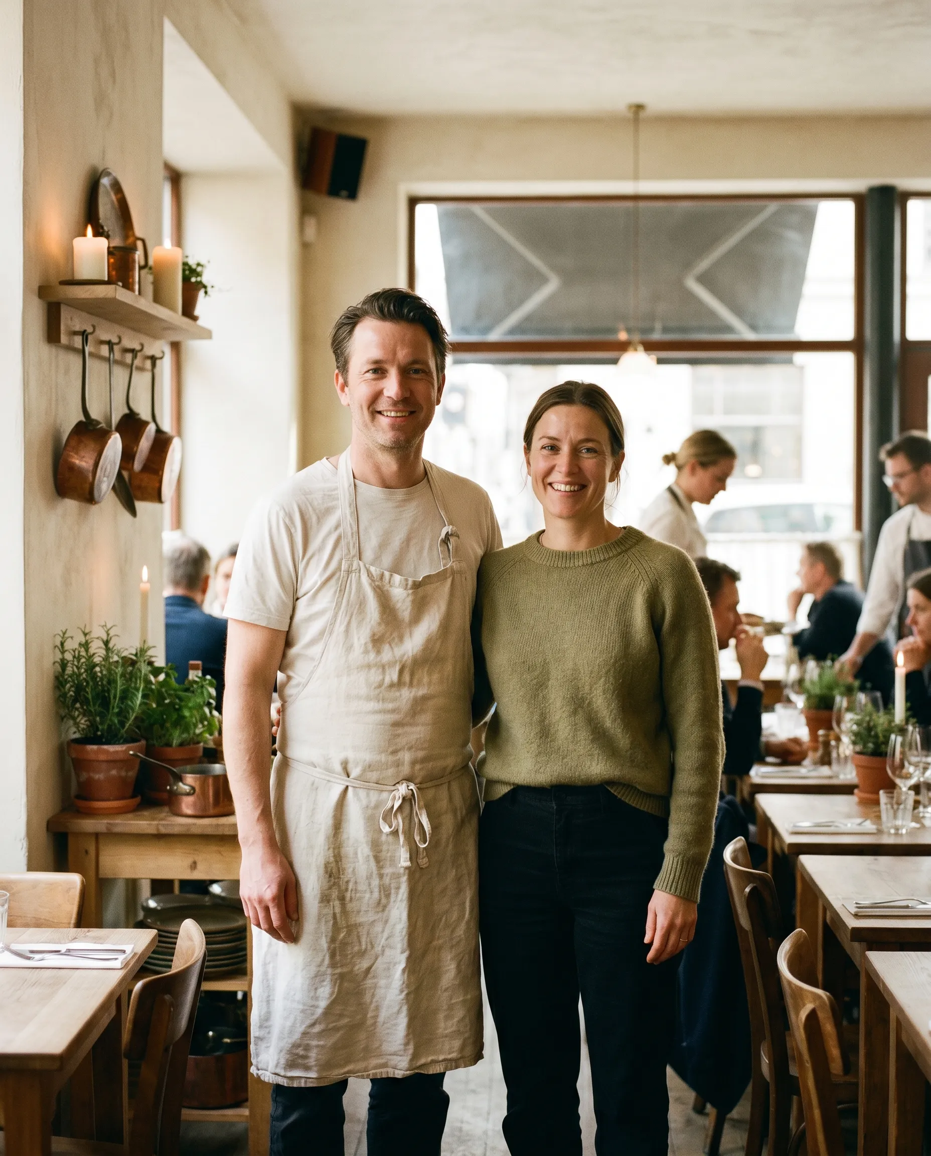 Andrei și Ioana Marcu, fondatorii Bistro Verde